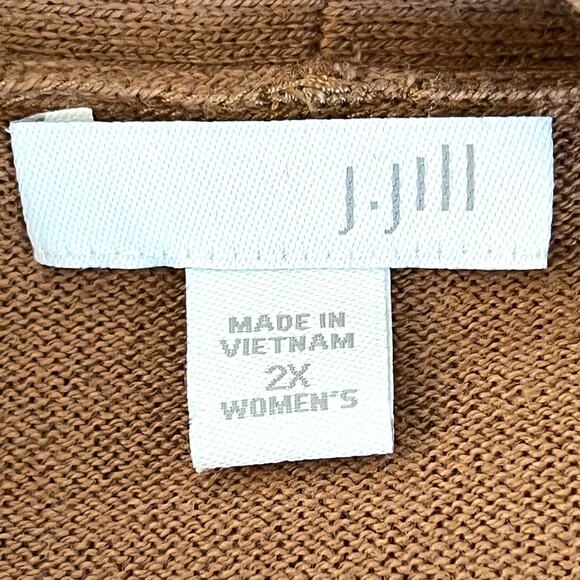 J. Jill women’s Hi Low cotton blend tunic sweater - Picture 4 of 5